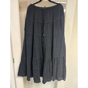 NWT BTFBM Women's Long Summer Skirt Cocktail/Party Flared A-Line Midi Skirt M